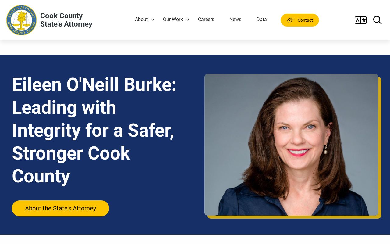 Cook County State's Attorney source for Chicago criminal case records