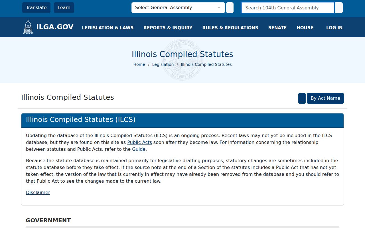 Illinois community notification law governing Cook County sex offender records