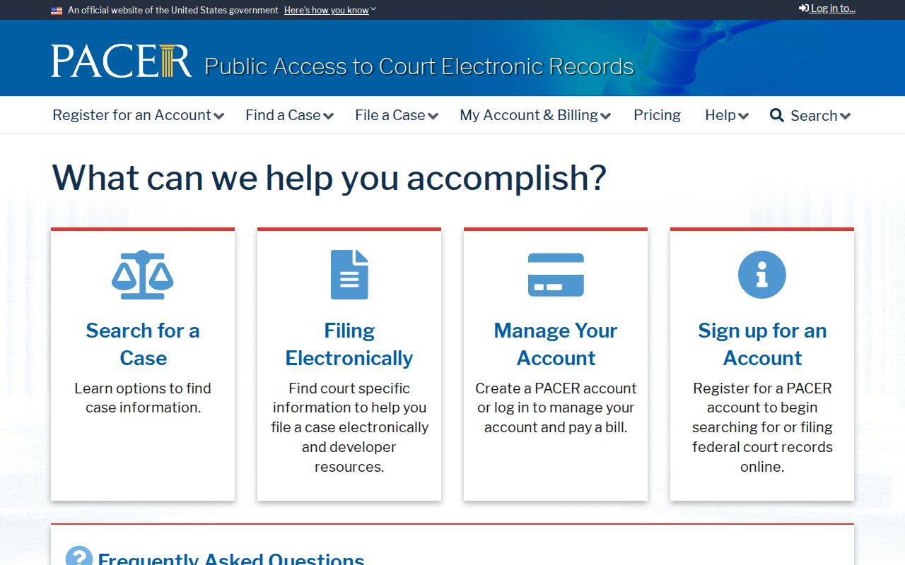 Cook County criminal history federal PACER records